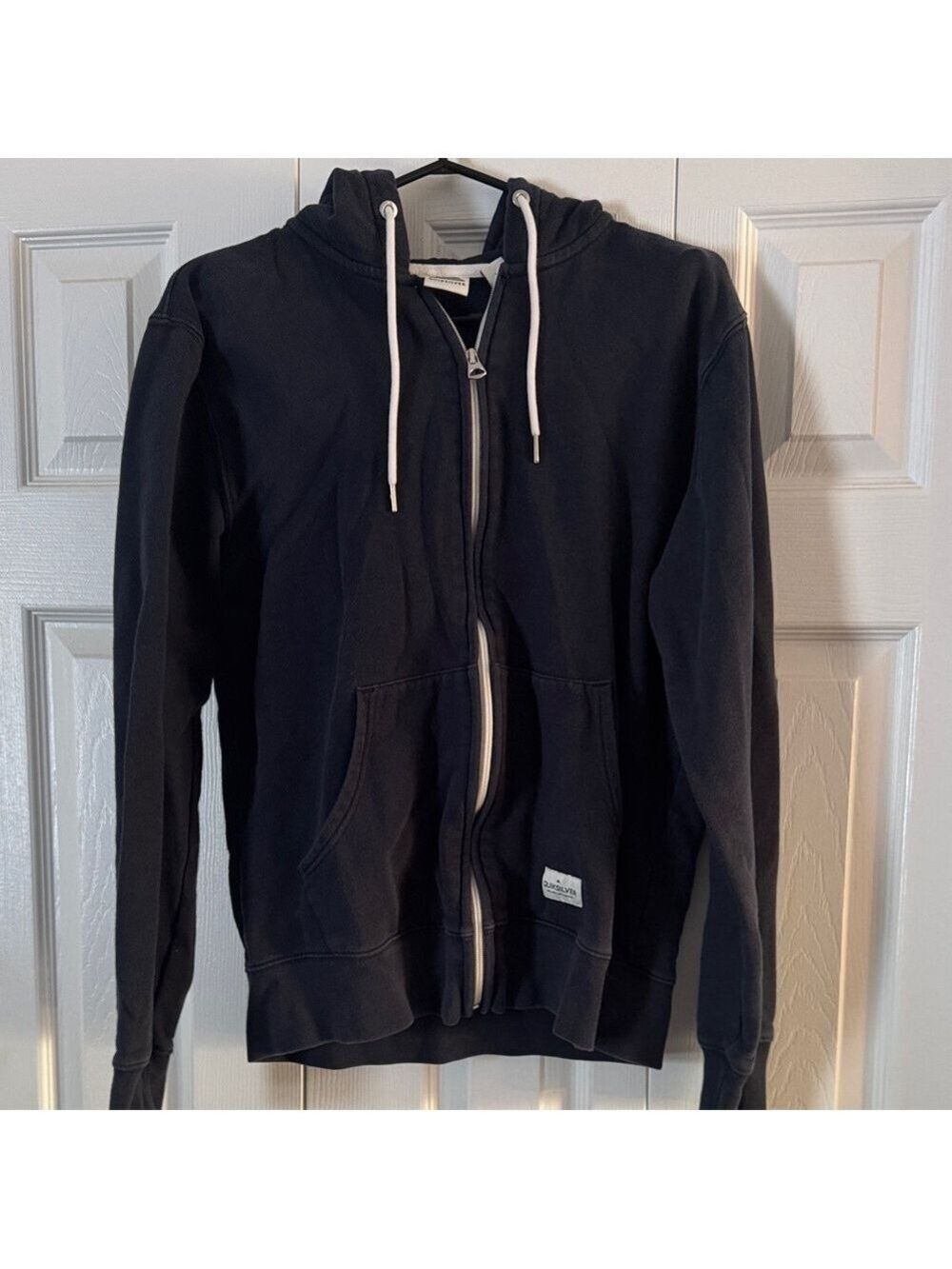 Unisex Quicksilver Dark Blue Zip Up Size M.